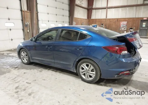 2019 Hyundai Elantra Sel z USA, uszkodzony, nr VIN 5NPD84LFXKH414913